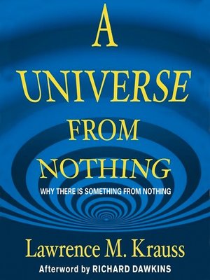 cover image of A Universe from Nothing